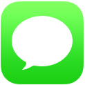The Messages app icon in iOS 7