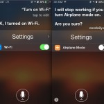 Toggle system settings in iOS with Siri