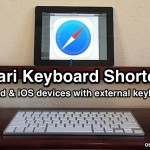 Safari Keyboard Shortcuts for iOS