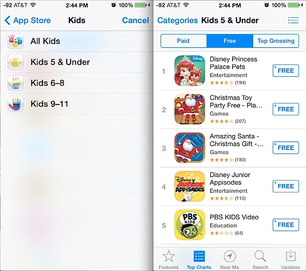 Free Kids apps in the App Store