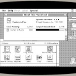 Mac Plus emulator screen shot