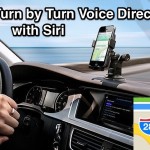 Turn By Turn Voice Directions with Siri on iPhone