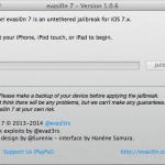 Evasi0n jailbreak for iOS 7.0.6