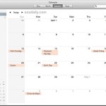Calendar holidays in Mac OS X