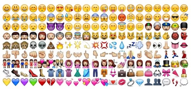 The Emoji font panel