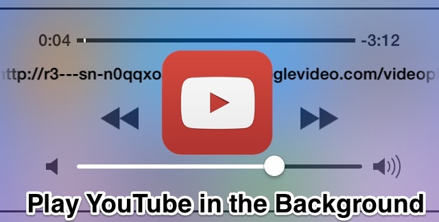 How to Play YouTube Audio / Video in the Background on iPhone with iOS 9 &  iOS 8 | OSXDaily