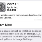iOS 7.1.1 Update for iPhone, iPad, and iPod touch