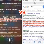 Searching the web with Siri vs asking Siri to search Google or Yahoo