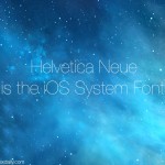iOS System Font is Helvetica Neue