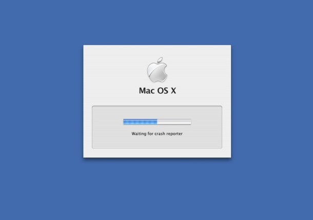 Mac OS X 10.0 Boot Screen