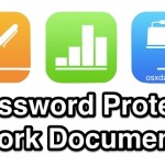Password Protect iWork Documents