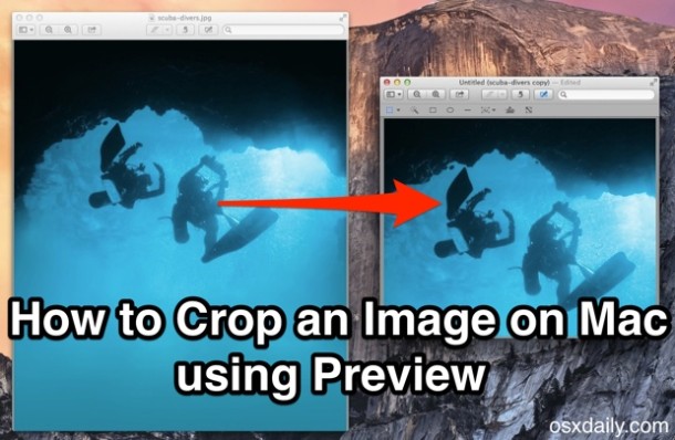 How to Crop an Image in Mac OS X with Preview - OS X Daily