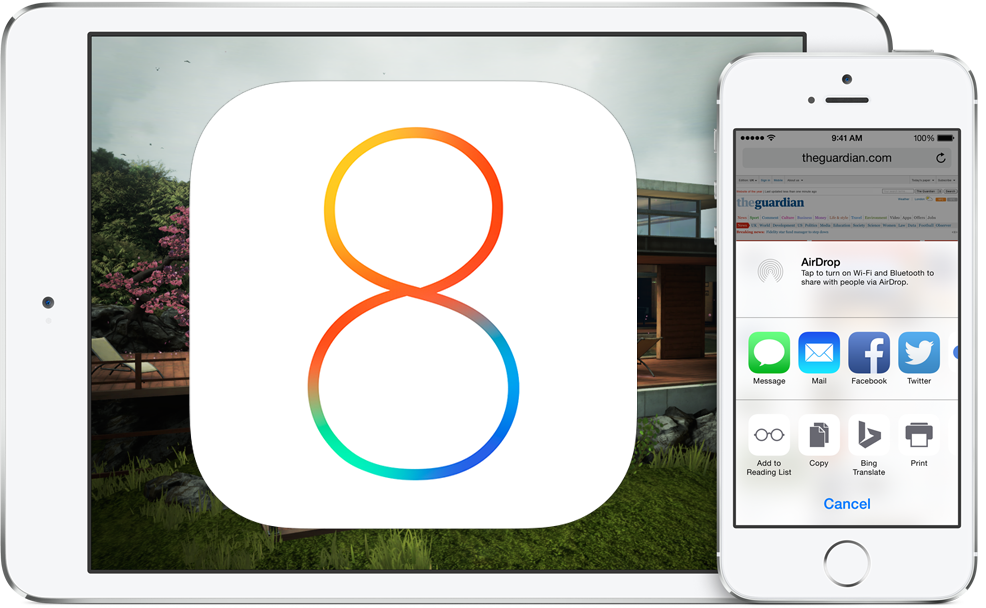iOS 8 Compatible Devices 