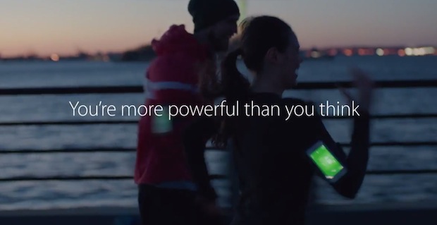 iPhone 5S fitness ad "Strength"