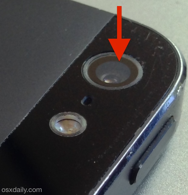 iPhone 5 camera not working possible fix by pressing