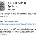 iOS 8 beta 3 OTA update