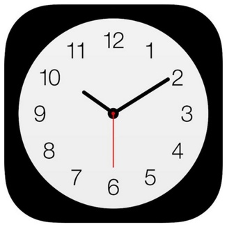 iOS Clock icon