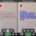 Word Lens instant language translation on iPhone