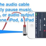 Instantly pause music on the iPhone by yanking out the audio cable