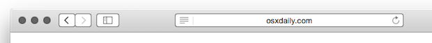 Incomplete URL shown in Safari for Mac OS X