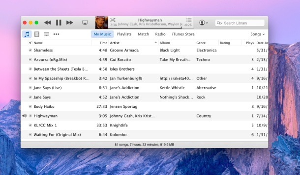 No sidebar in iTUnes 12