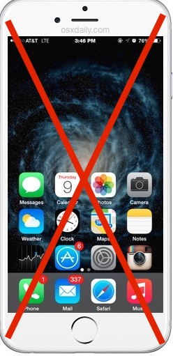 Turn off Reachability on the iPhone