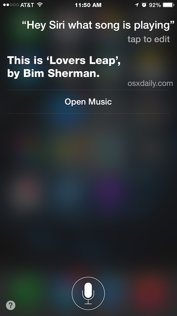 Siri what song is playing