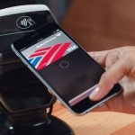Apple Pay being used with iPhone