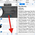 Access browsing history in Safari for iOS