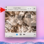 Access iTunes Mini Player from album cover view