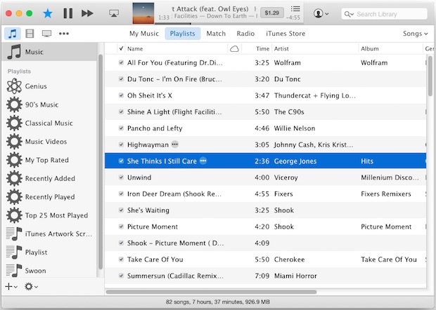 Larger font size in iTunes 12