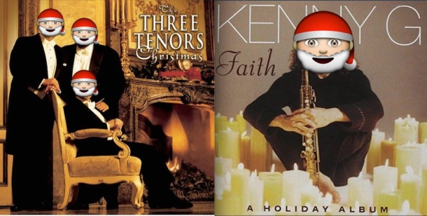 Holiday Music Station Streaming with iTunes Radio and Pandora