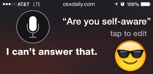 Why Does iPhone & Siri Start Talking Randomly Out of Nowhere? Are Robots  Taking Over?” | OSXDaily