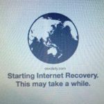 Starting OS X Internet Recovery Mode on a Mac to reinstall system software