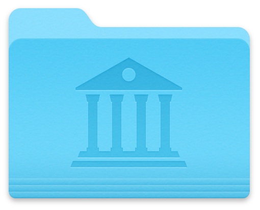 The Library folder in OS X El Capitan, OS X Yosemite