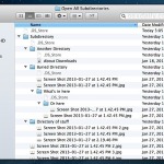 Nested directory structure to flatten as shown in the Finder of Mac OS X