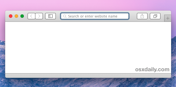 Hide the bookmark icon dropdown menu thing when clicking on a URL in Safari