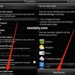 Reset Android to Factory Default Settings and Erase All Data from Android