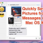 Save photos from Messages in Mac OS X