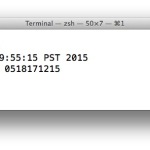Set the date and time manually in OS X to circumvent error messages during Mac OS X install