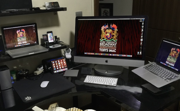 Mac Setup of a Theatrical Producer expat