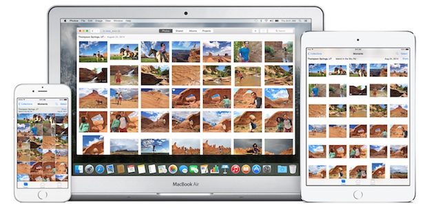 OS X 10.10.3 with Photos app and iOS devices