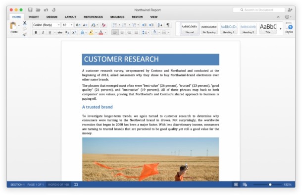 Microsoft Office 2016 Preview Available for Mac as Free Download