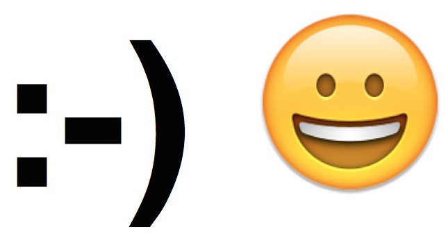 Смайлик заменяется на Emoji в сообщениях для Mac OS X