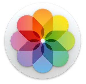 Open the Photos app in Mac OS