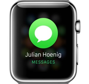Сообщения Apple Watch