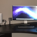 MacBook Pro setup driving twin displays