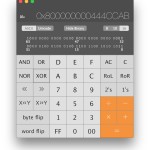 Programmer Calculator and Scientific Calculator in Mac OS X