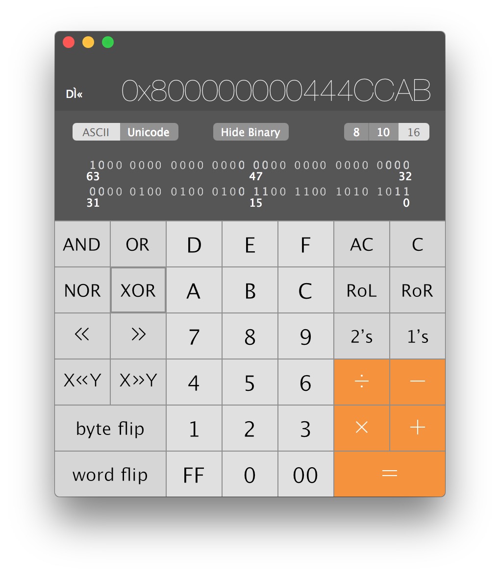 calculator for macbook