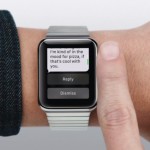Quick reply to messages on Apple Watch